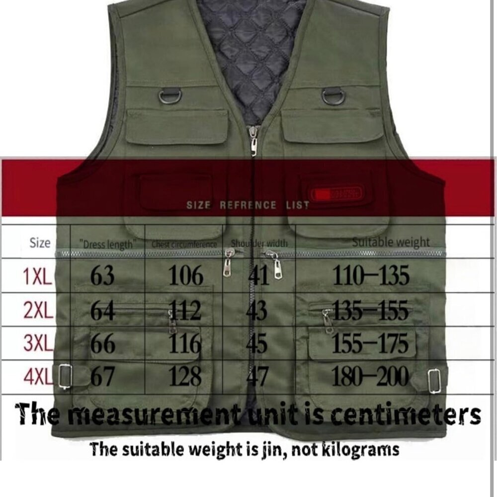 Quick Drying Fishing Vest Multi Functional Multi Pocket Mesh Hiking Jacket Large - Picture 4 of 6